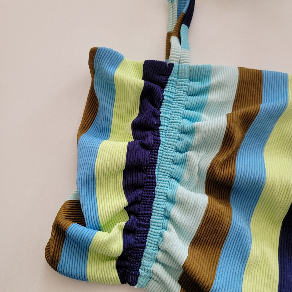 Aerie Ribbed 2 Piece Bandeau Bikini - Picture 8 of 15